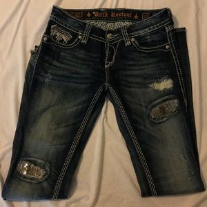 Rock Revival Alanis Bootcut, Size 27, Inseam 34”